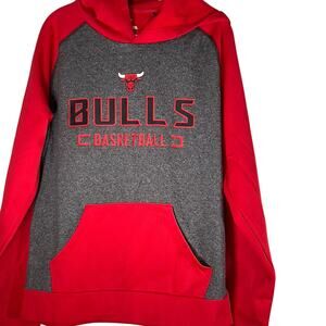Chicago Bulls Basketball Gameday Ready Sports Hoodie Pullover Fanatics Size M
